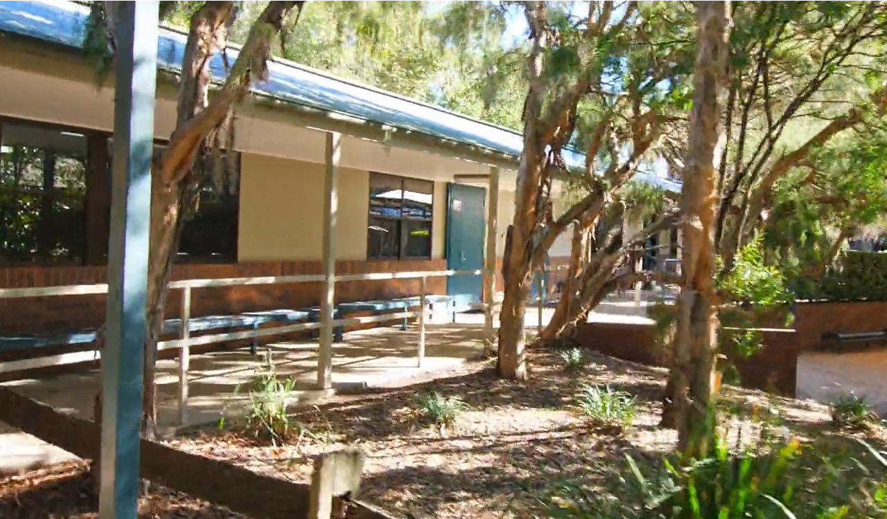 A photo of C Block building during the day time